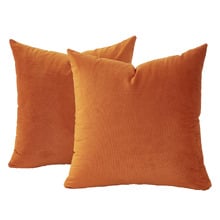 Adeline Velvet European Pillowcases (Set of 2)